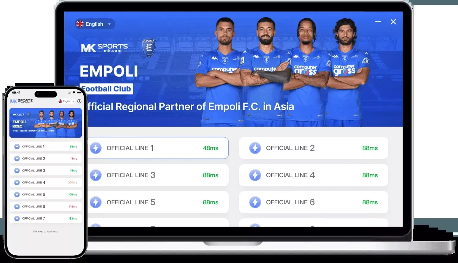 Join Mksports to get welcome bonus